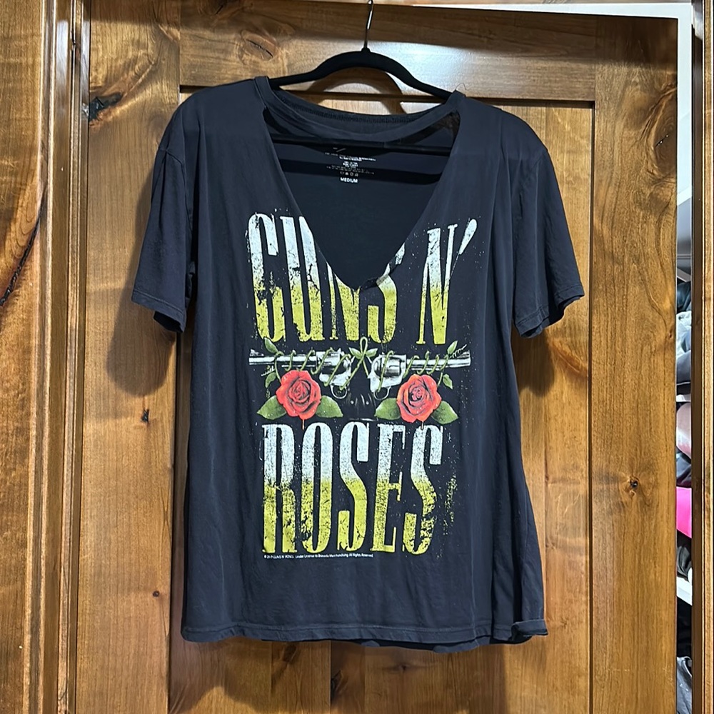 Guns and Roses oversized tee